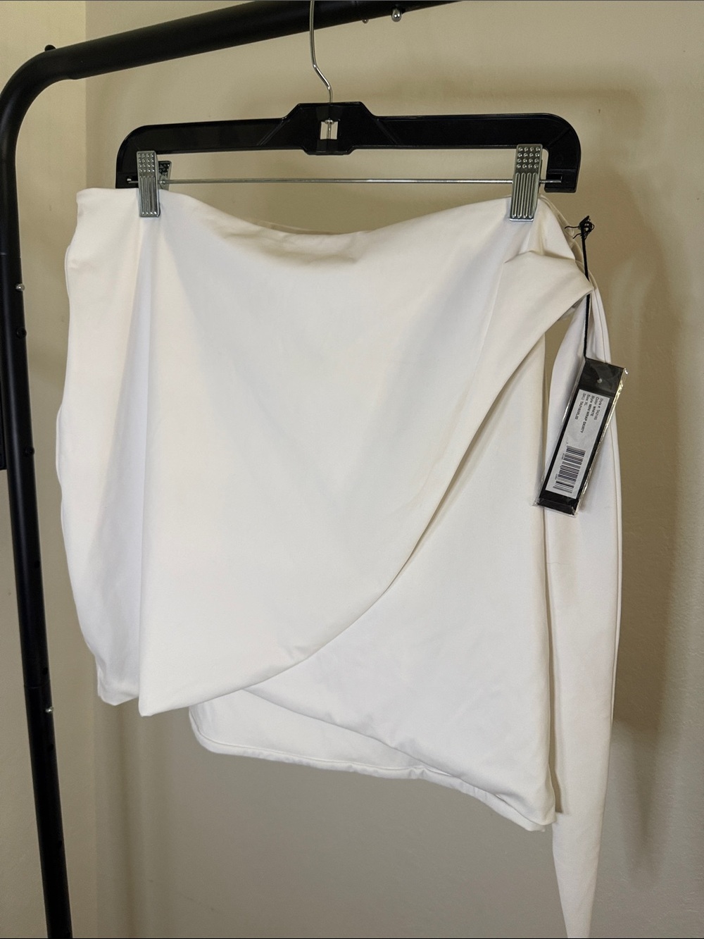 TA3 Mini wrap Skirty - White Wrap - swimsuit cover up